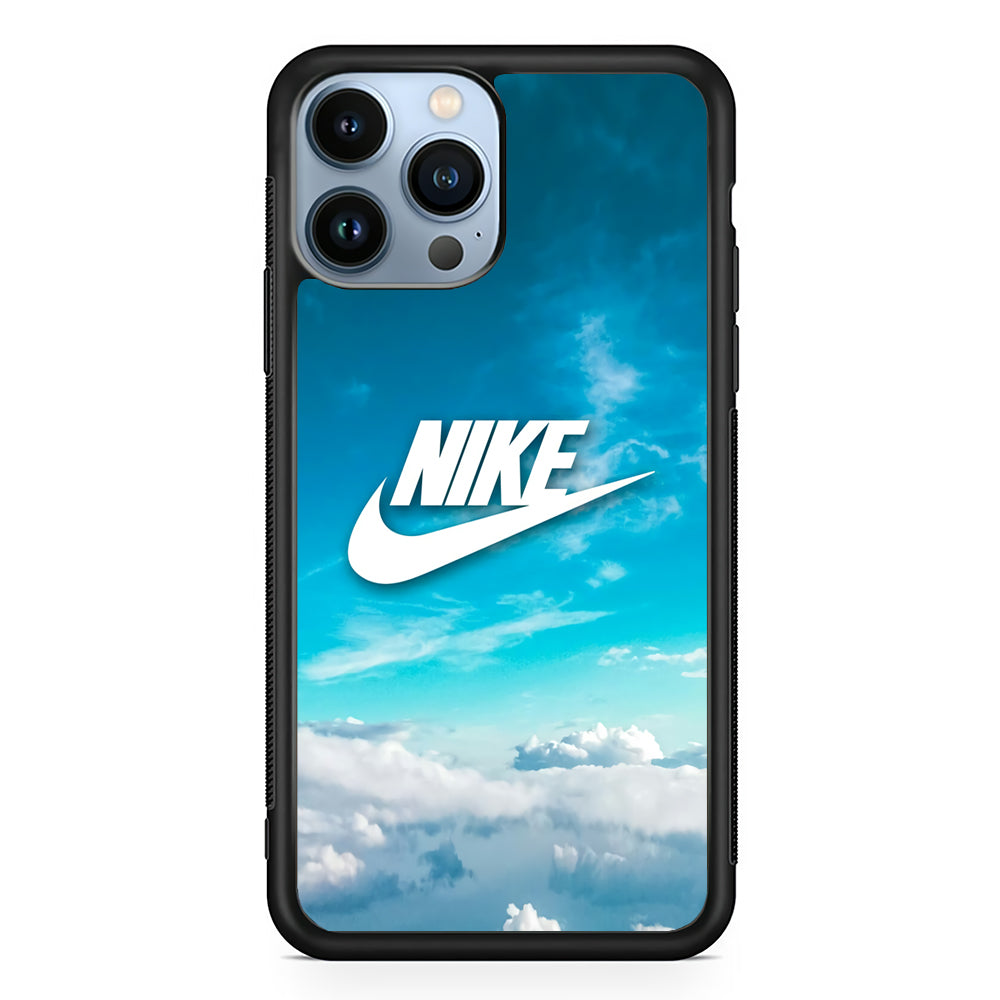 Nike Bluish Cloudy 2D Rubber Phone Case | Slim Protective Phone Case