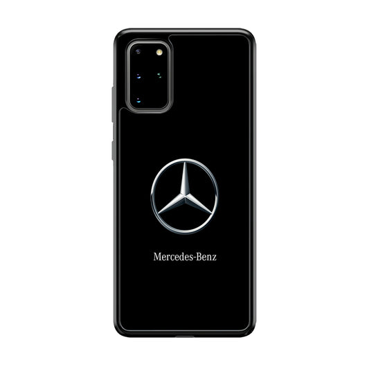 Mercedes-Benz Metallic Silver Samsung Galaxy S20 Plus Case | Slim Rubber Case for Samsung Galaxy S20 Plus