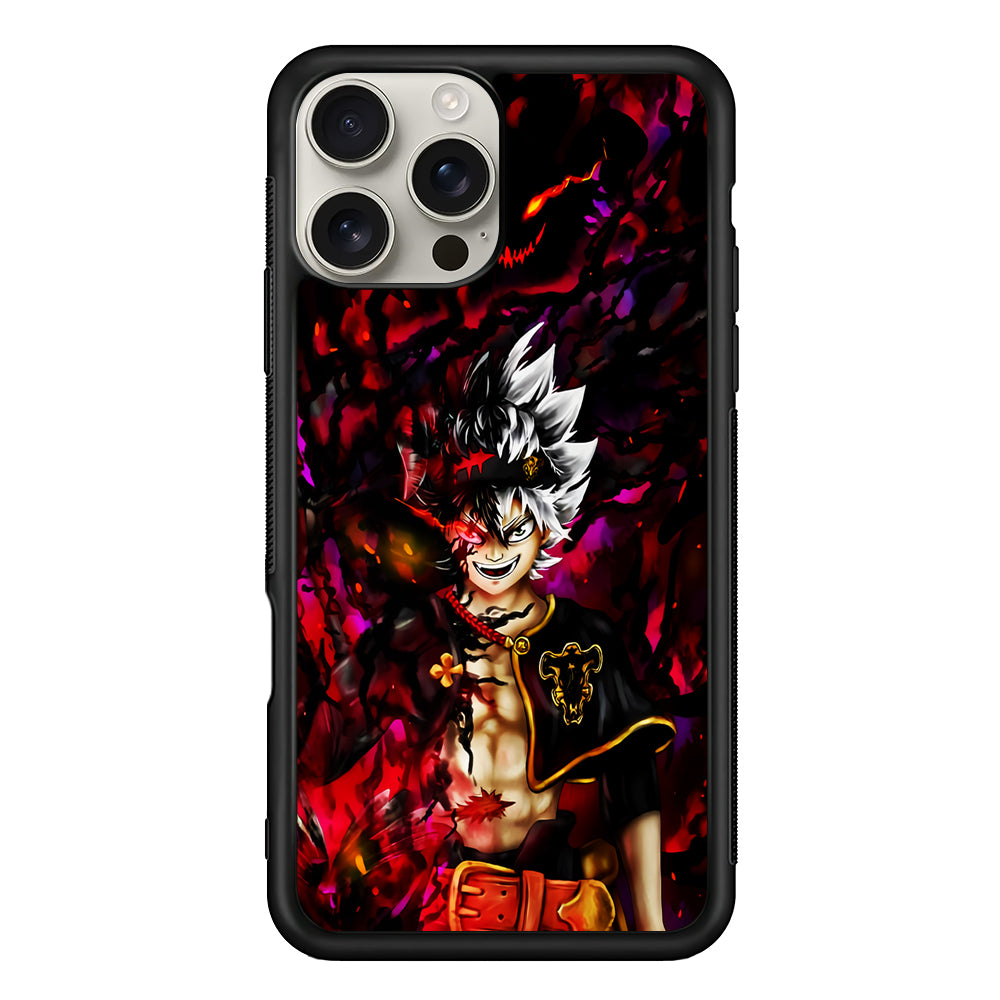 Asta Black Clover Manga iPhone 16 Pro Max Case | Stylish Protective Case for iPhone 16 Pro Max