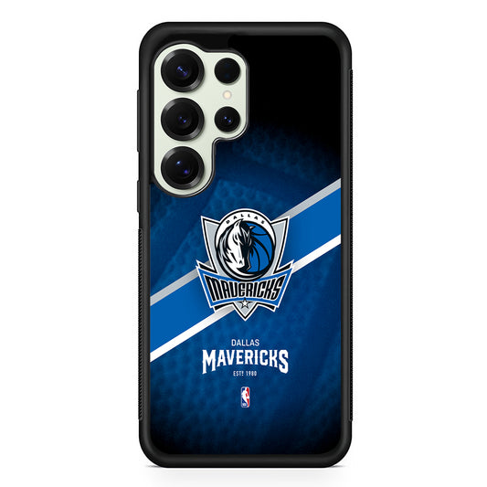 Dallas Mavericks Logo Samsung Galaxy S25 Ultra Case | Durable Rubber Case for Samsung Galaxy S25 Ultra