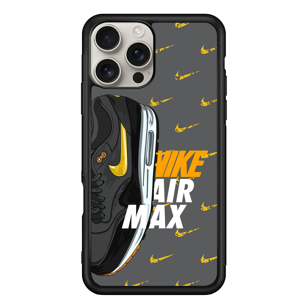 Nike Golden of Air Max iPhone 16 Pro Max Case | Durable Everyday Protective Cover