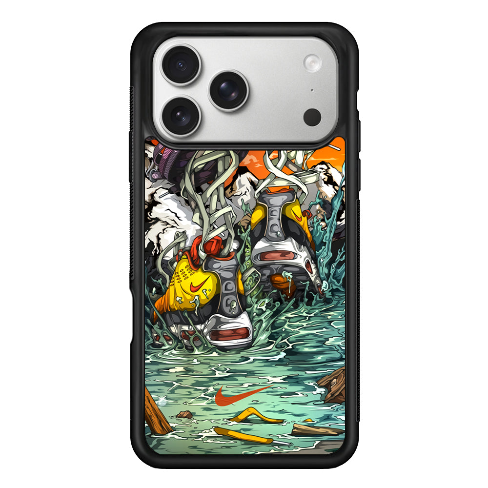 Nike Form of Art Noise iPhone 17 Pro Case | Slim Protective Case for iPhone 17 Pro