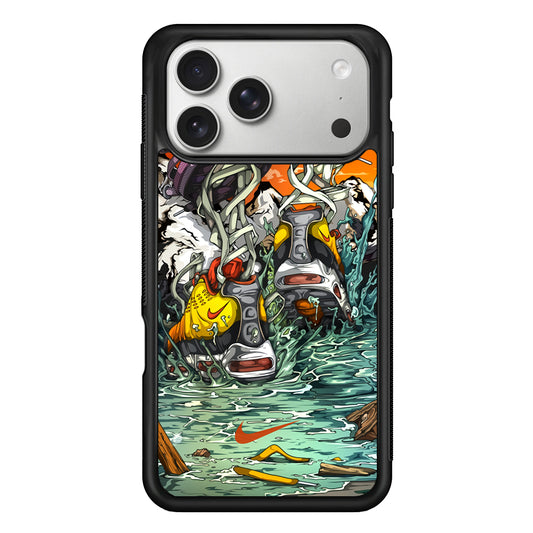 Nike Form of Art Noise iPhone 17 Pro Case | Slim Protective Case for iPhone 17 Pro
