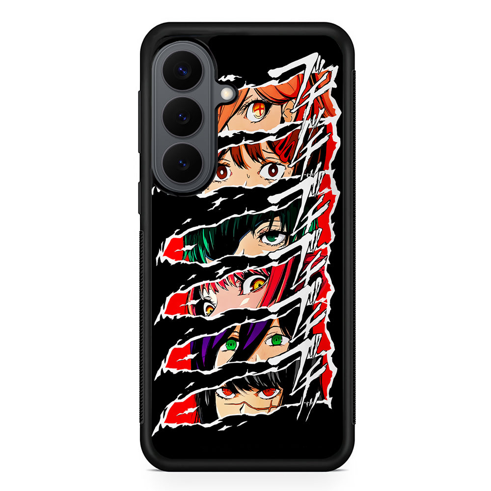 Persona 5 X Chainsaw Man Samsung Galaxy S26 Plus Case | Slim Rubber Case for Samsung Galaxy S26 Plus