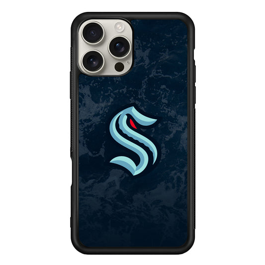 Seattle Kraken Logo iPhone 16 Pro Max Case | Stylish Protective Case for iPhone 16 Pro Max