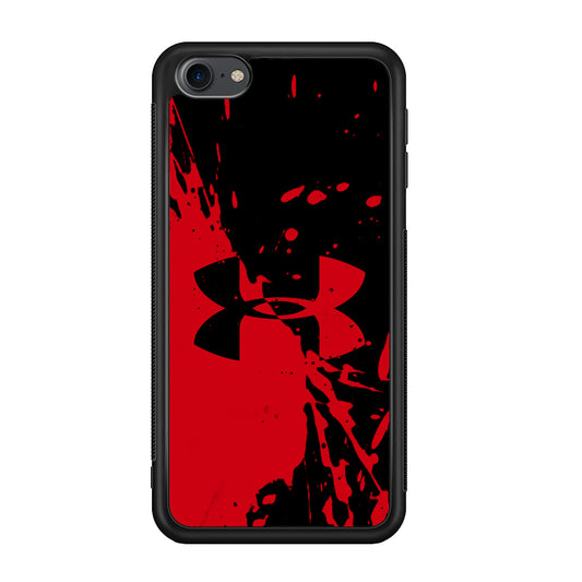 Under Armour Black Red iPod Touch 6 Case | Slim Rubber Case for iPod Touch 6