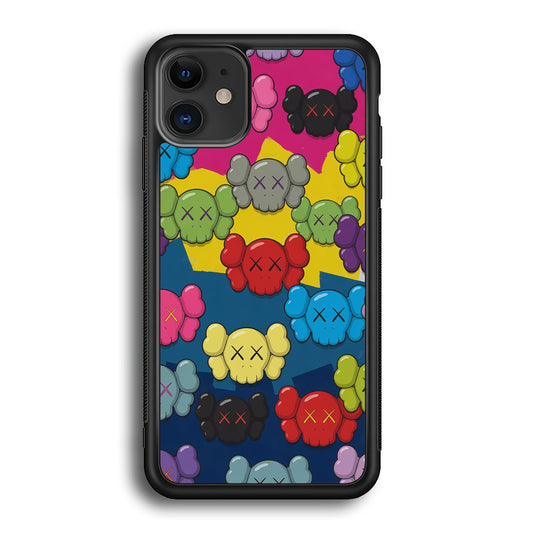 Kaws Pop Parade iPhone 12 Case | Slim Rubber Case for iPhone 12