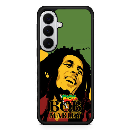 Bob Marley Art Legend Reggae Samsung Galaxy S26 Case | Protective Rubber Cover