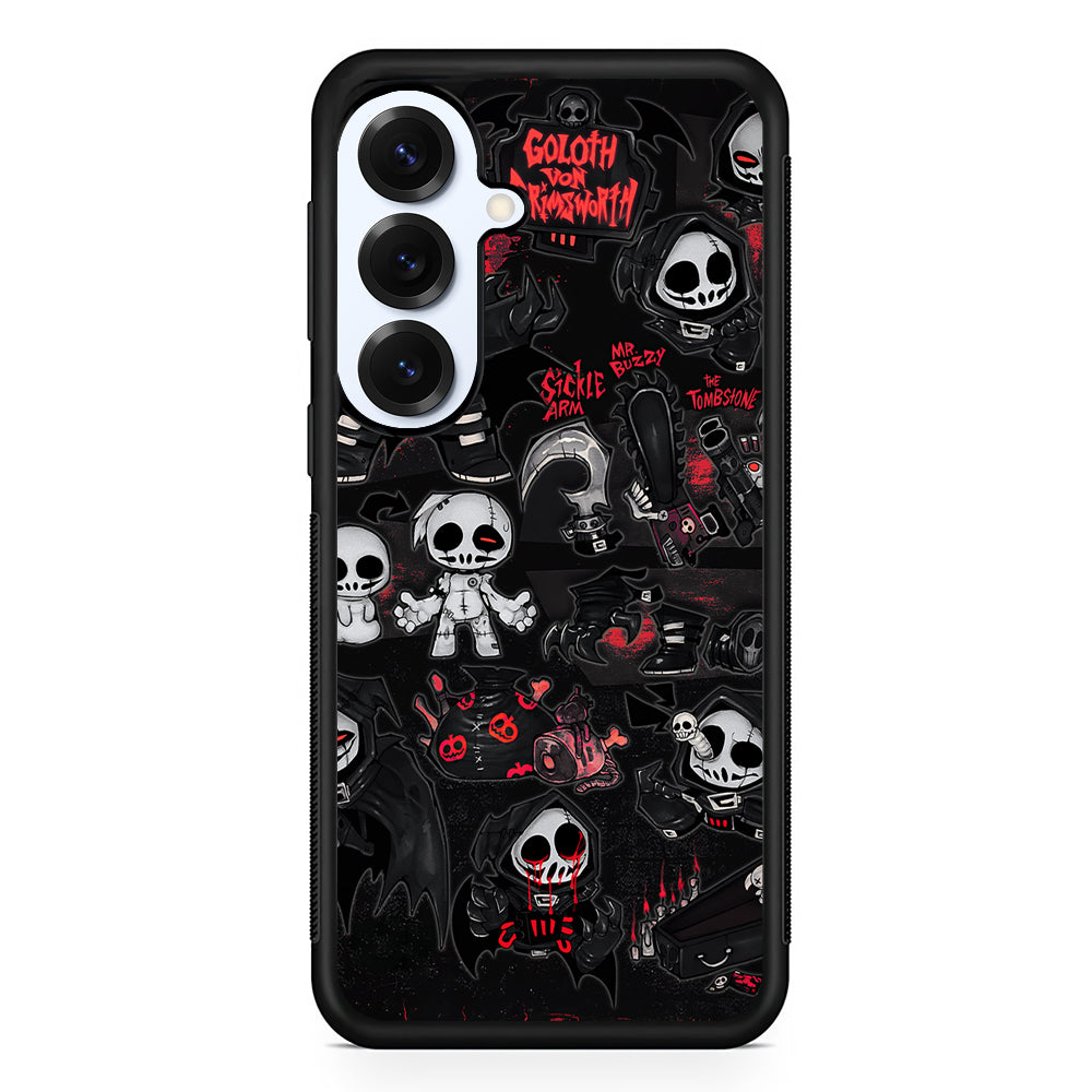 The Grim Reaper Samsung Galaxy S25 Plus Case | Slim Rubber Cover for Samsung Galaxy S25 Plus