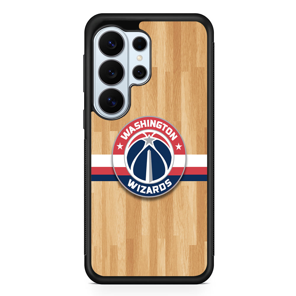 Washington Wizards Wood Samsung Galaxy S26 Ultra Case | Protective Phone Cover