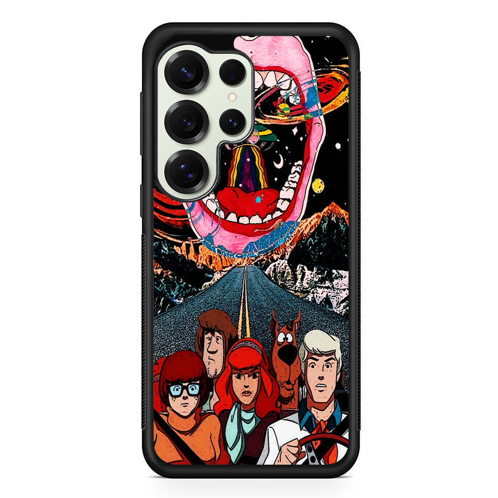 Scooby Doo Hippie Art Samsung Galaxy S25 Ultra Case | Durable Rubber Case for Samsung Galaxy S25 Ultra