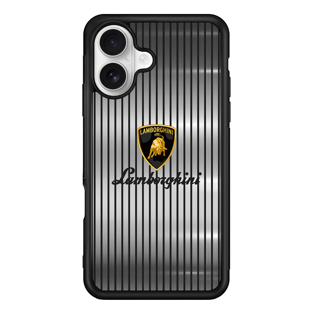 Lamborghini Luxury Curtains iPhone 16 Plus Case – Slim Fit Protective Phone Case