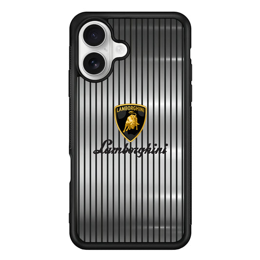 Lamborghini Luxury Curtains iPhone 16 Plus Case – Slim Fit Protective Phone Case