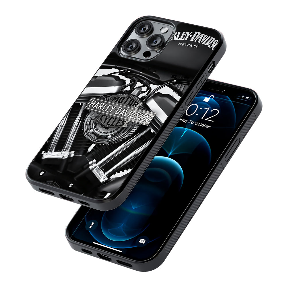 Harley Davidson Muscular Torsion 2D Rubber Phone Case | Slim Protective Phone Case