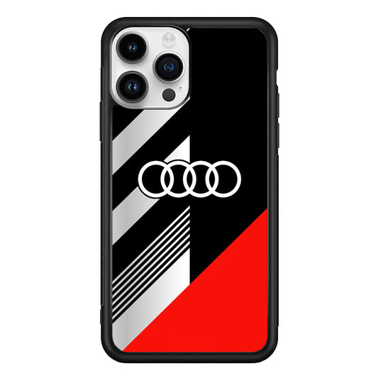 Audi F1 Sport Logo iPhone 13 Pro Case | Slim Rubber Case for iPhone 13 Pro