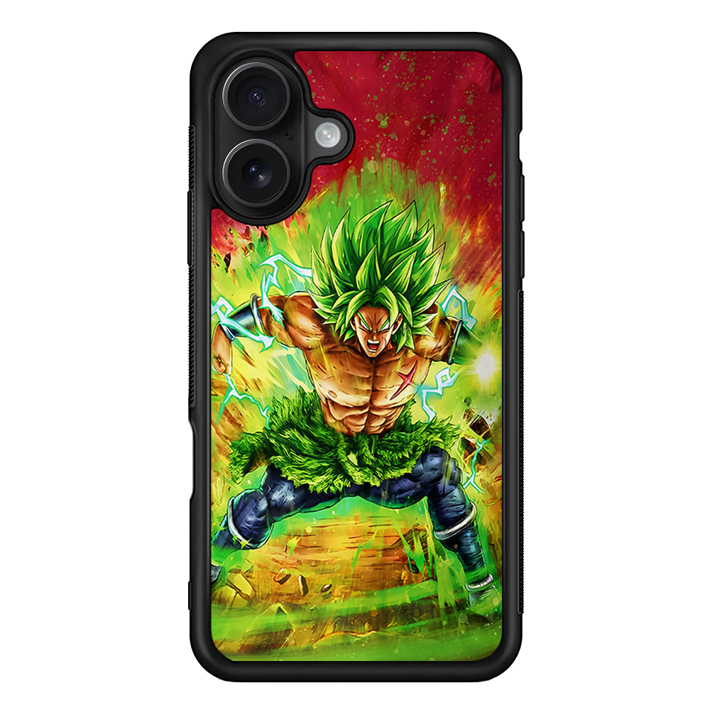 Broly Dragon Ball Super iPhone 16 Case - Oxvistore