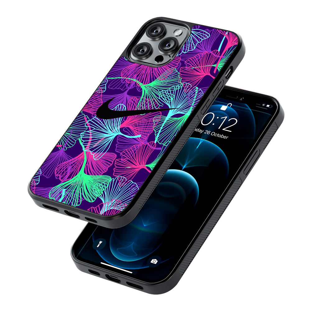 Nike Luminesce Theme 2D Rubber Phone Case | Slim Protective Phone Case