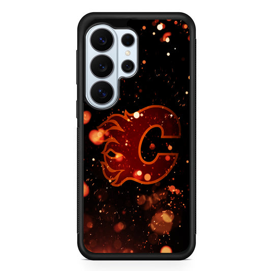 Calgary Flames Sparkling Samsung Galaxy S26 Ultra Case | Protective Phone Cover