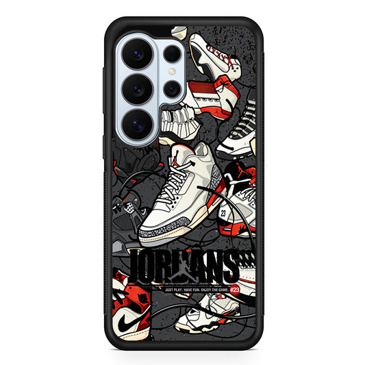 Air Jordan Play and Enjoy The Game Samsung Galaxy S26 Ultra Case | Protective Phone Cover