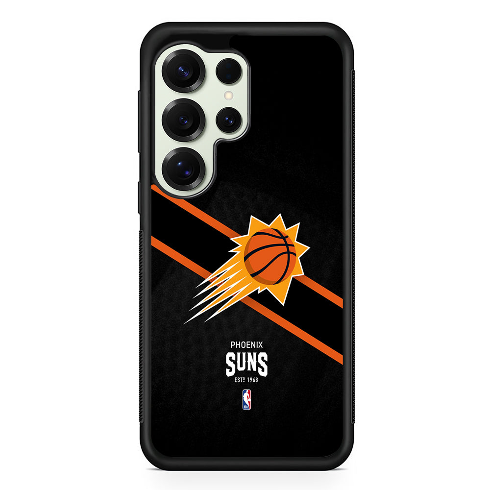 Phoenix Suns Logo Samsung Galaxy S25 Ultra Case | Durable Rubber Case for Samsung Galaxy S25 Ultra