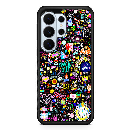 Girly Mixed Doodle Samsung Galaxy S26 Ultra Case | Protective Phone Cover