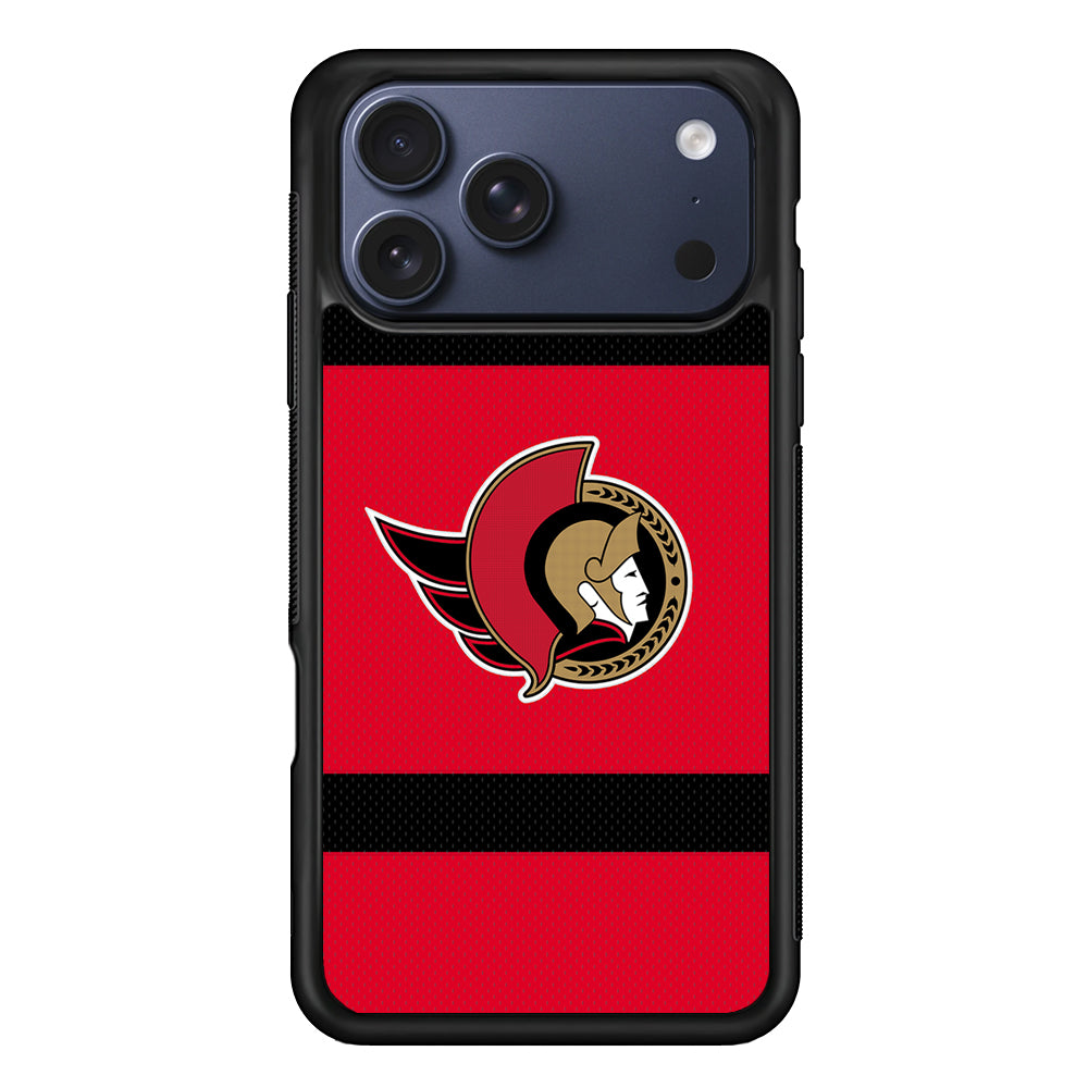 Ottawa Senators Logo iPhone 17 Pro Max Case | Slim Protective Cover for iPhone 17 Pro Max