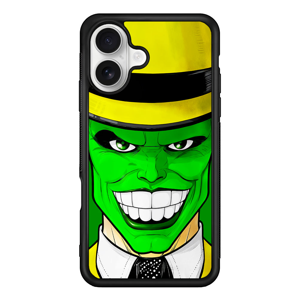 The Mask Stanley Ipkiss iPhone 16 Plus Case | Durable Protective Rubber Cover