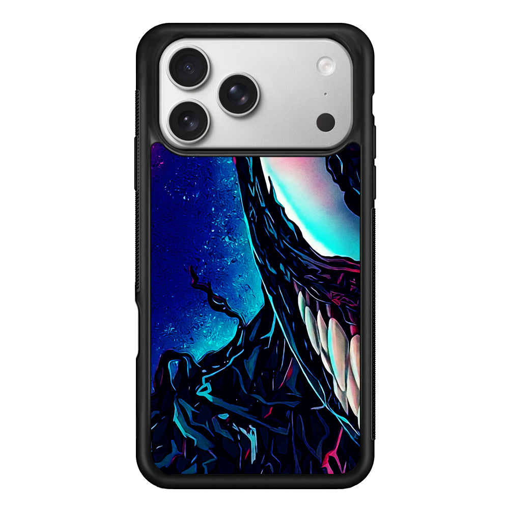 Spider Man Venom In The Night iPhone 17 Pro Case | Slim Rubber Case for iPhone 17 Pro