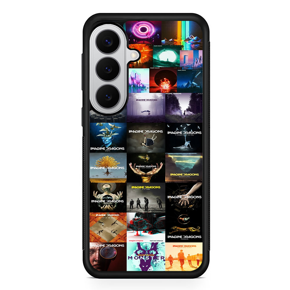Imagine Dragons Album Collection Samsung Galaxy S26 Case | Protective Rubber Cover