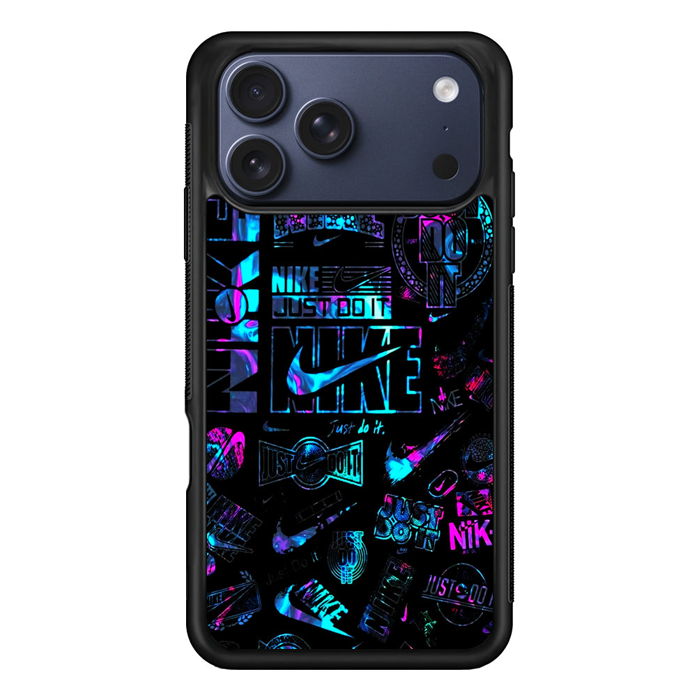 Artistic Nike Logo iPhone 17 Pro Max Case | Durable Rubber Case for iPhone 17 Pro Max