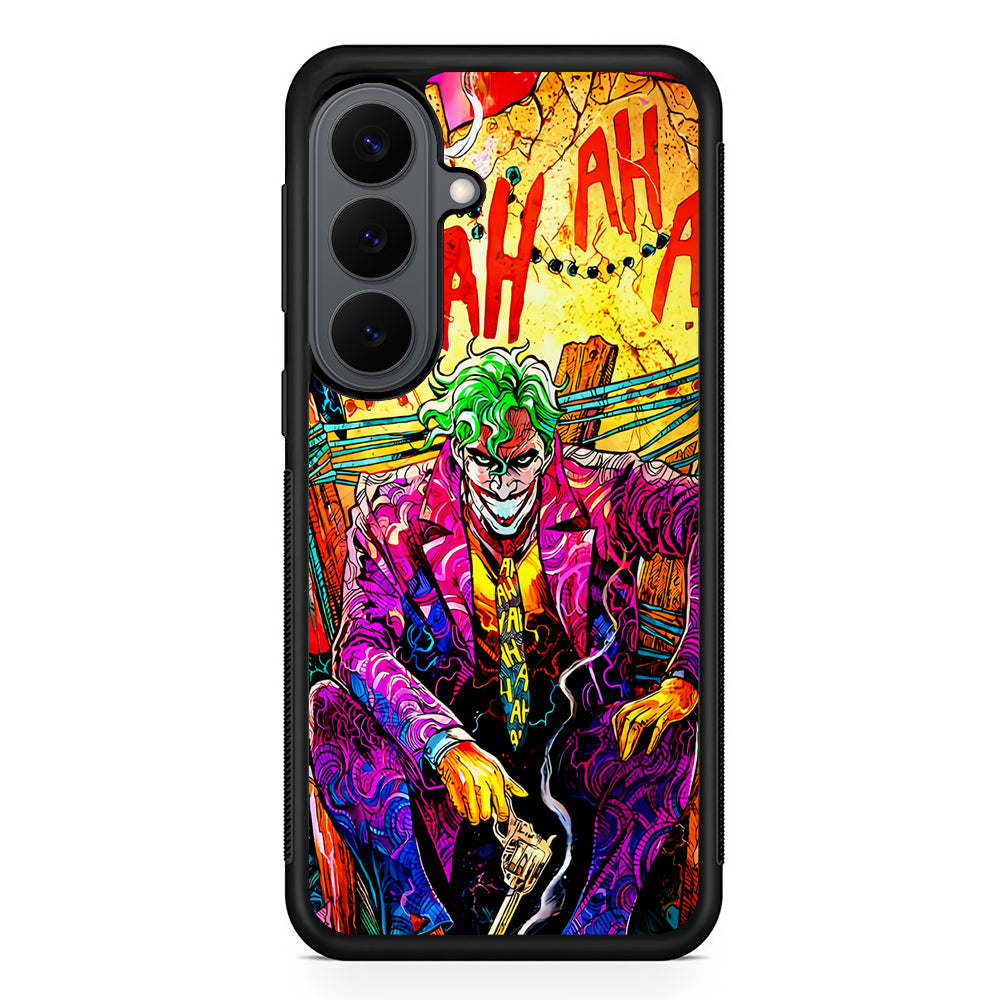 Joker Comics Colorful Samsung Galaxy S26 Plus Case | Slim Rubber Case for Samsung Galaxy S26 Plus