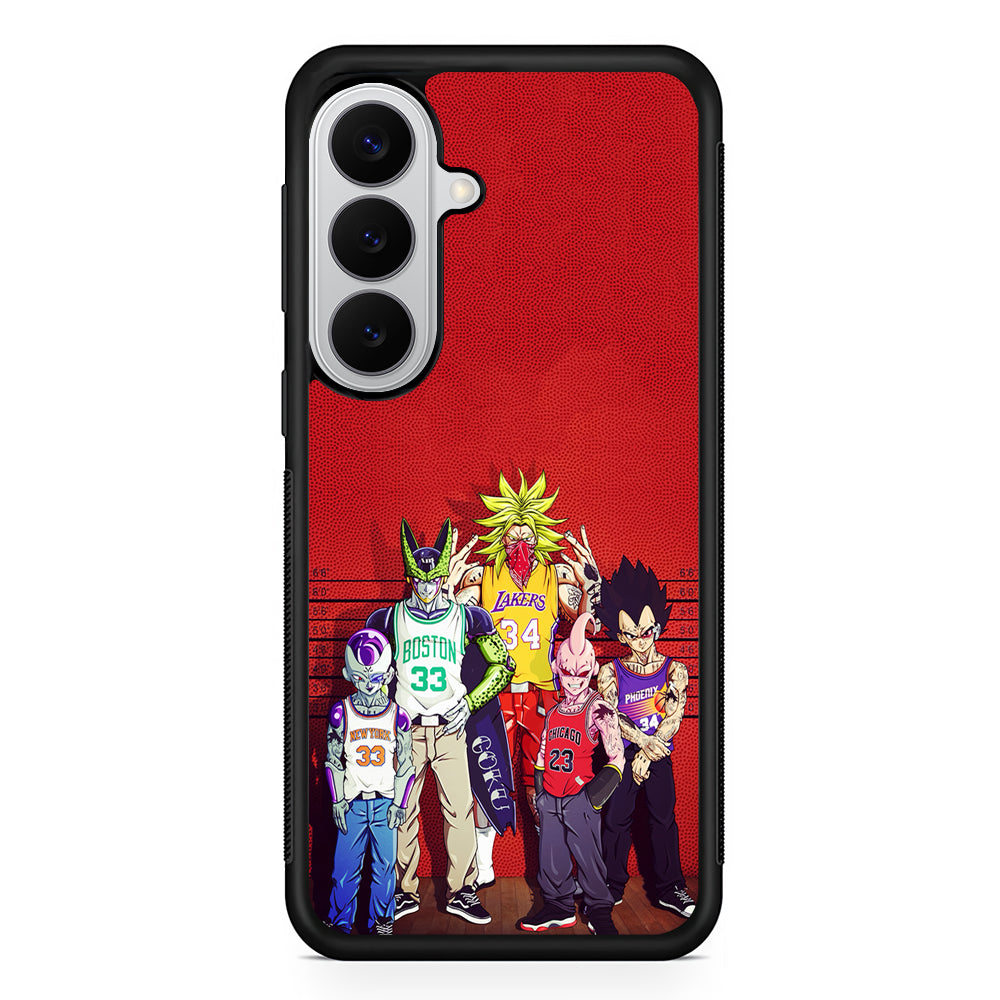Dragon Ball NBA Style Samsung Galaxy S26 Case | Protective Rubber Cover