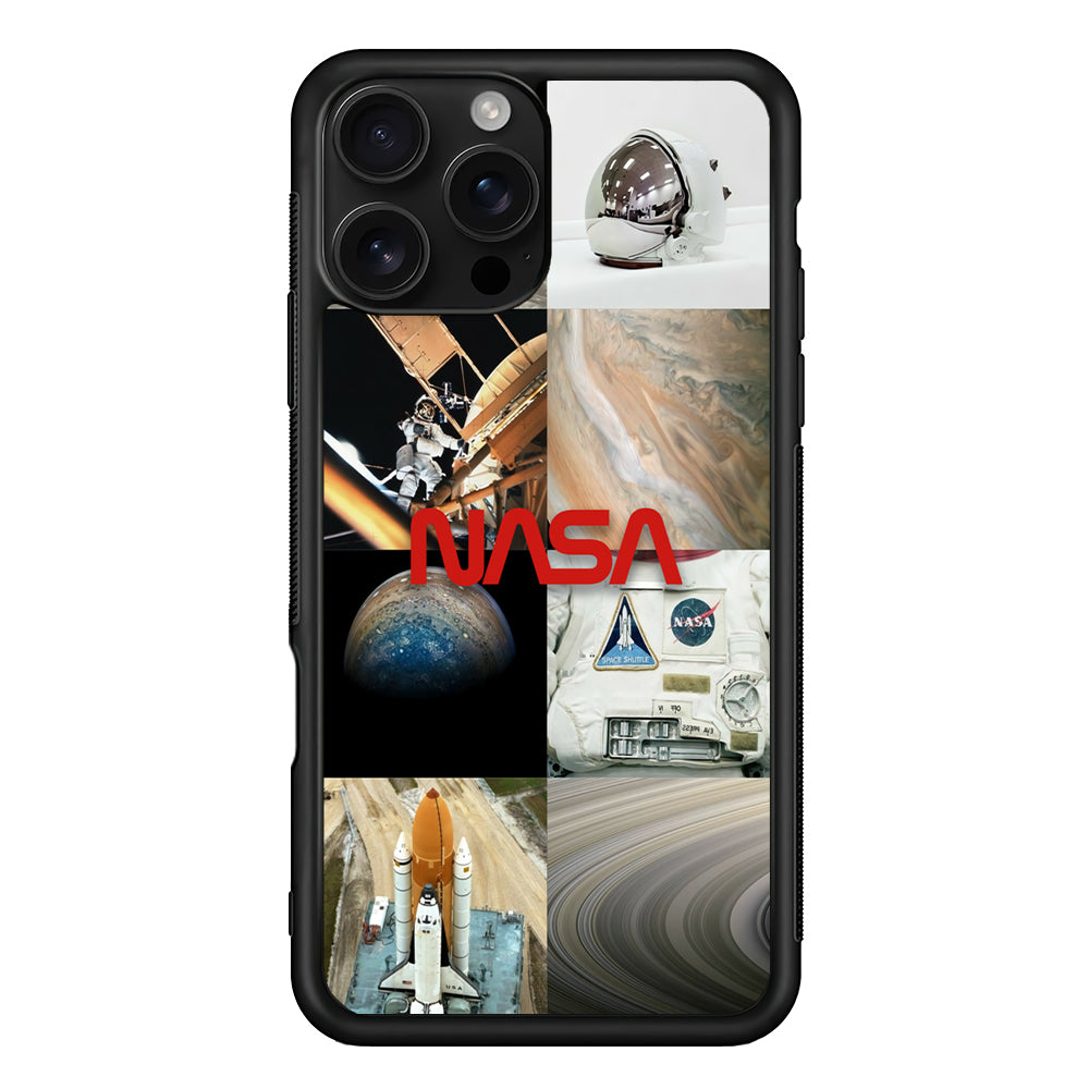 Nasa Partner In The Sky iPhone 16 Pro Case - Stylish Protective Cover for iPhone 16 Pro
