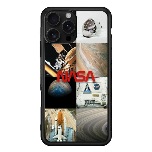 Nasa Partner In The Sky iPhone 16 Pro Case - Stylish Protective Cover for iPhone 16 Pro