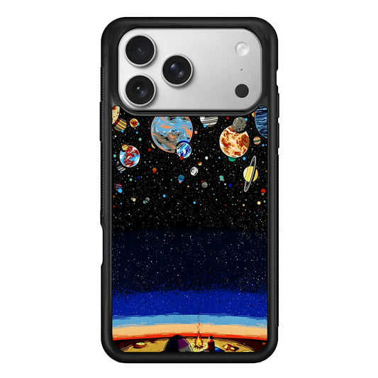 Star Night Camping iPhone 17 Pro Case | Slim Rubber Case for iPhone 17 Pro