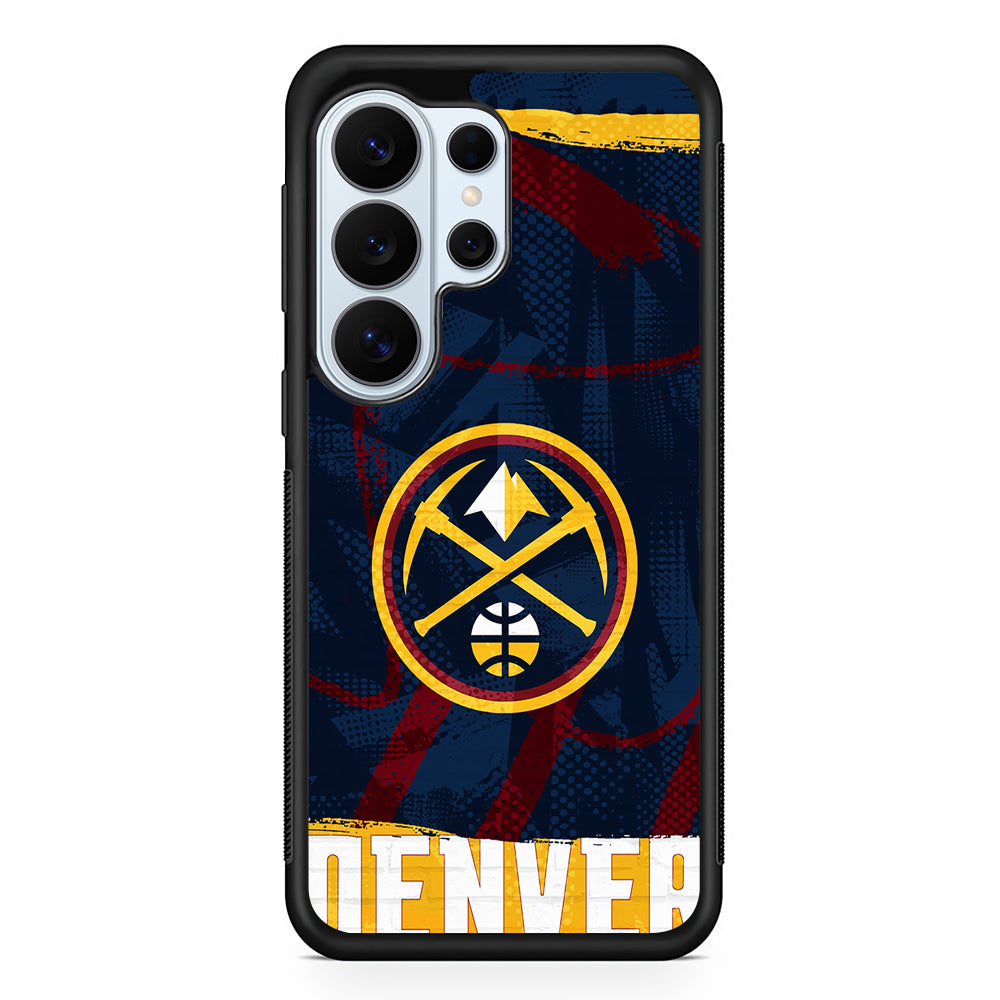 Denver Nuggets Pattern Samsung Galaxy S26 Ultra Case | Protective Phone Cover
