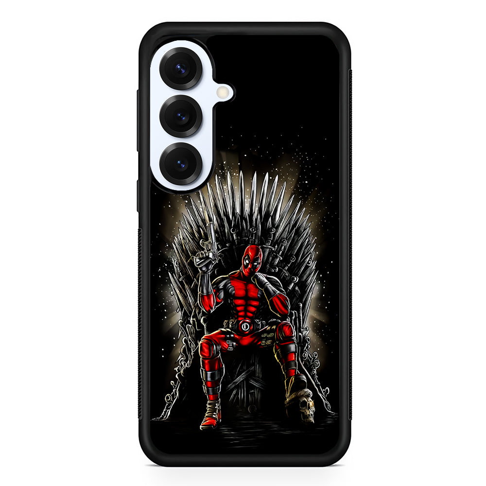 Deadpool The Iron Throne Samsung Galaxy S25 Plus Case | Slim Rubber Cover for Samsung Galaxy S25 Plus