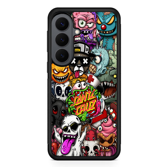 Santa Cruz Skateboard Monster Samsung Galaxy S26 Plus Case | Slim Rubber Case for Samsung Galaxy S26 Plus