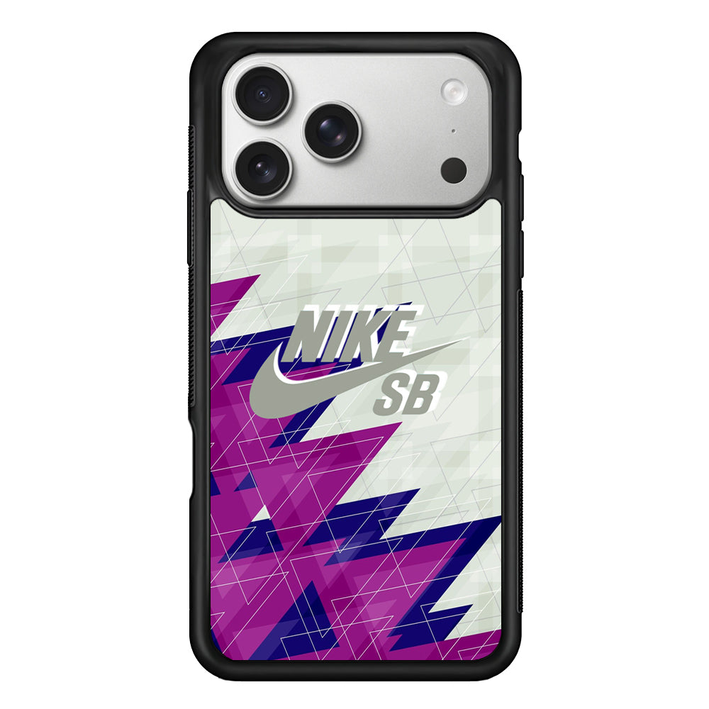 Nike SB Triangle Patern iPhone 17 Pro Case | Slim Protective Case for iPhone 17 Pro