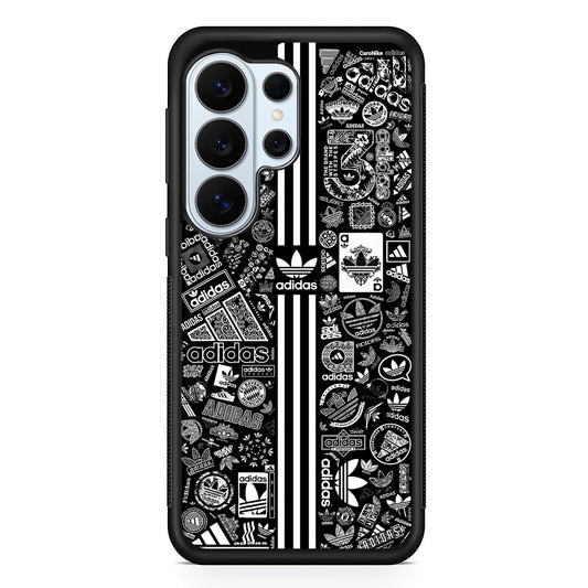 Adidas Collection Black White Samsung Galaxy S26 Ultra Case | Protective Phone Cover