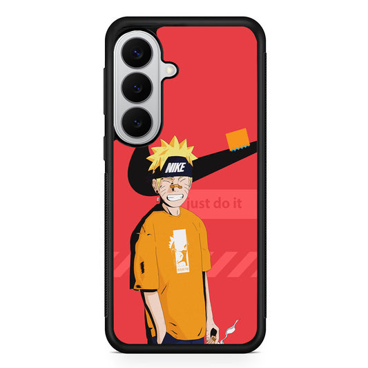 Nike Cover with Naruto Samsung Galaxy S26 Case | Slim Samsung Galaxy S26 Rubber Case