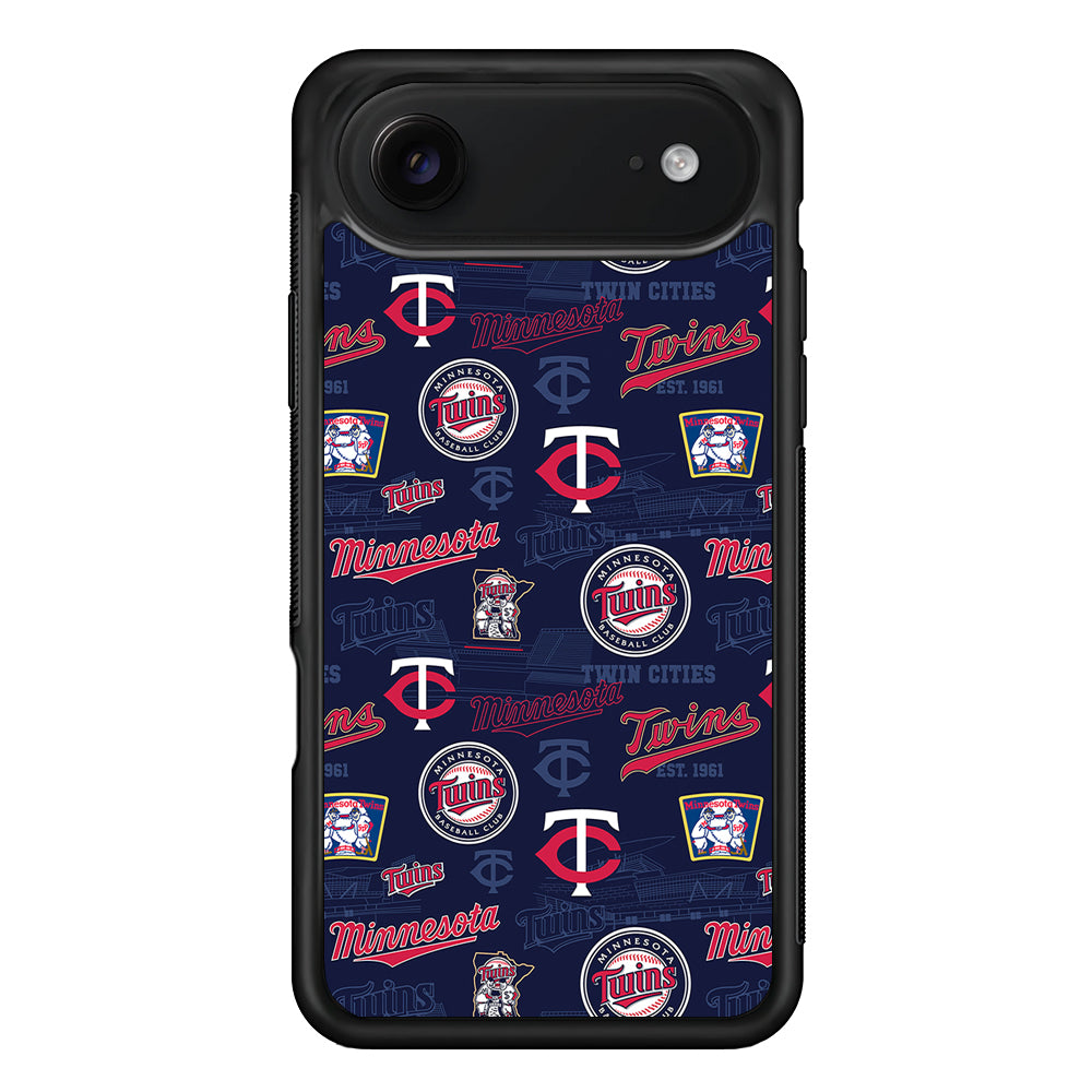 Minnesota Twins Pattern iPhone 17 Air Case | Protective Case for iPhone 17 Air