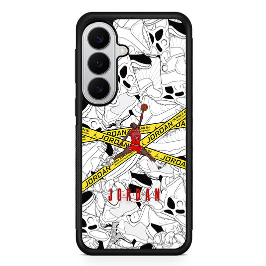 Air Jordan Jump and Fly Samsung Galaxy S26 Case | Slim Samsung Galaxy S26 Rubber Case