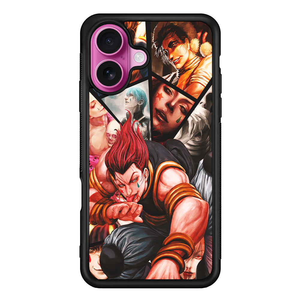 Hisoka Hunter x Hunter Psychopath Clown iPhone 17 Case | Slim Protective Rubber Phone Cover