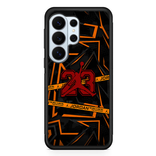 Air Jordan Orange Shapes Samsung Galaxy S26 Ultra Case | Protective Phone Cover