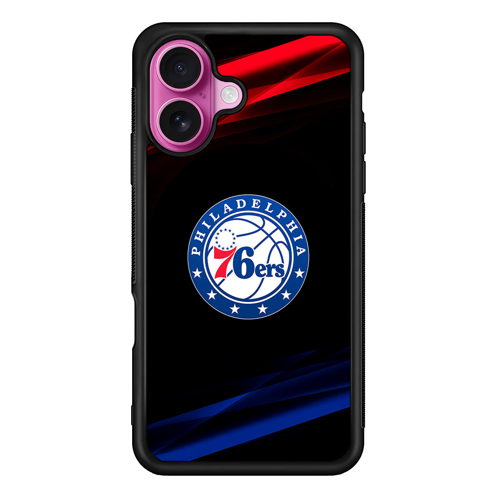 Philadelphia 76ers Logo iPhone 17 Case | Slim Protective Rubber Phone Cover