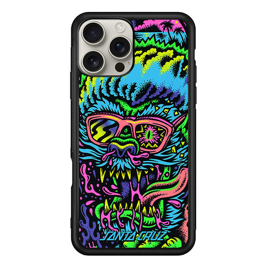 Santa Cruz Beast Rampage iPhone 16 Pro Max Case | Slim Rubber Case for iPhone 16 Pro Max