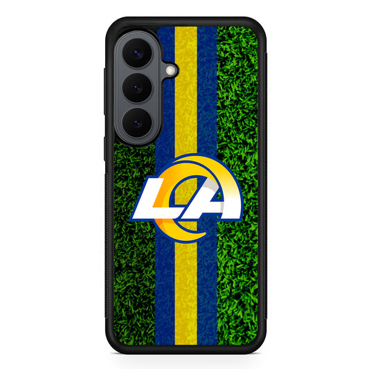 Los Angeles Rams Grassy Samsung Galaxy S26 Plus Case | Slim Rubber Case for Samsung Galaxy S26 Plus