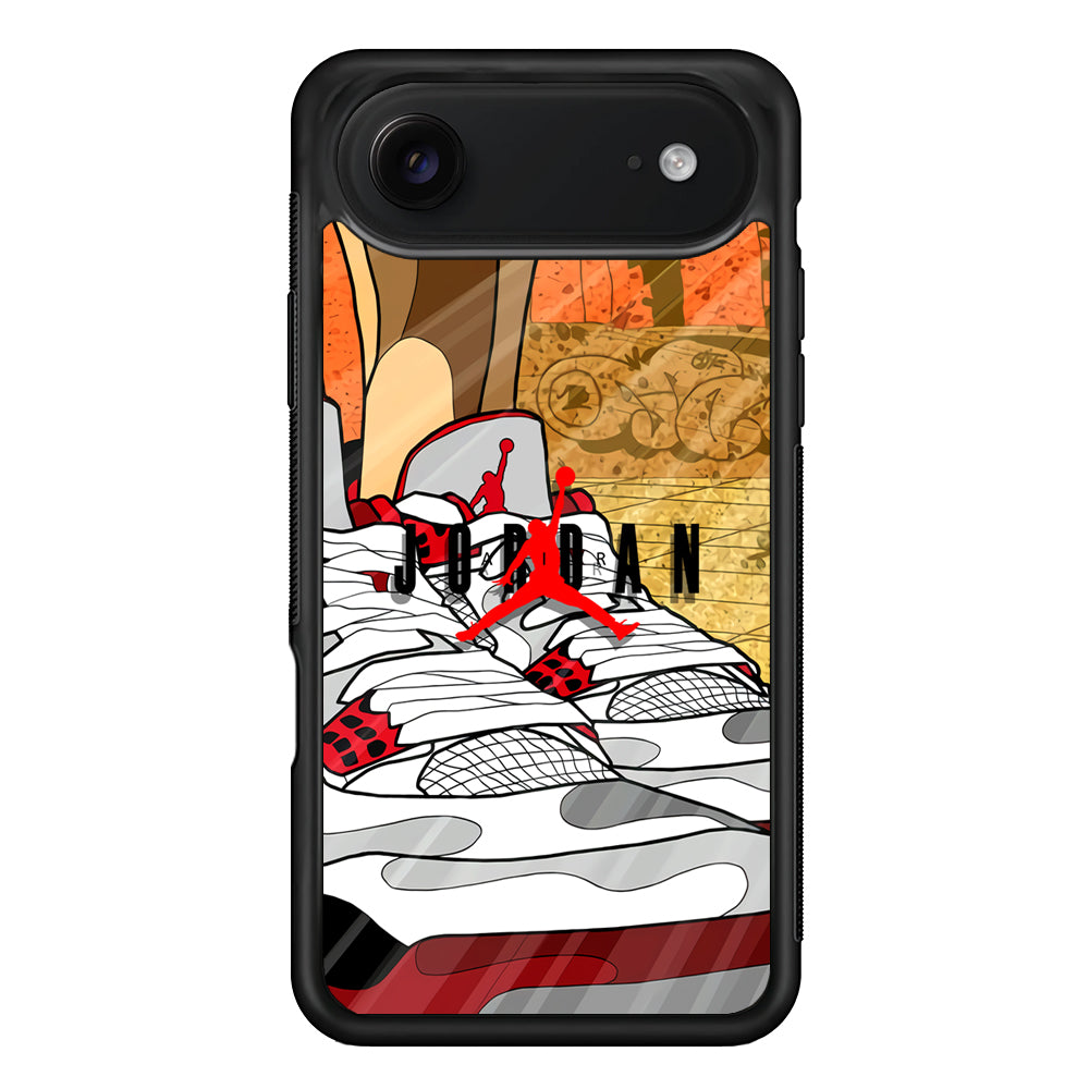 Air Jordan The Cartoon Shoes iPhone 17 Air Case | Protective Case for iPhone 17 Air