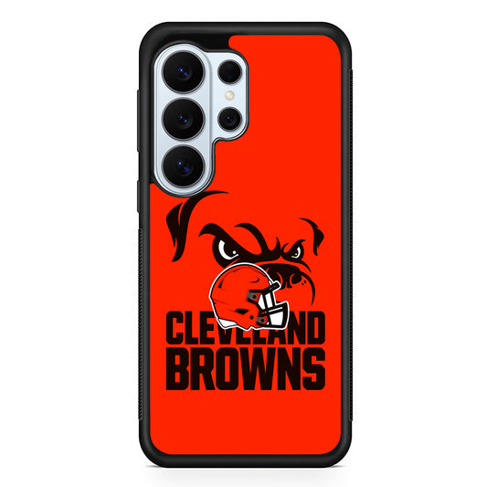 Cleveland Browns Helmet Samsung Galaxy S26 Ultra Case | Protective Phone Cover